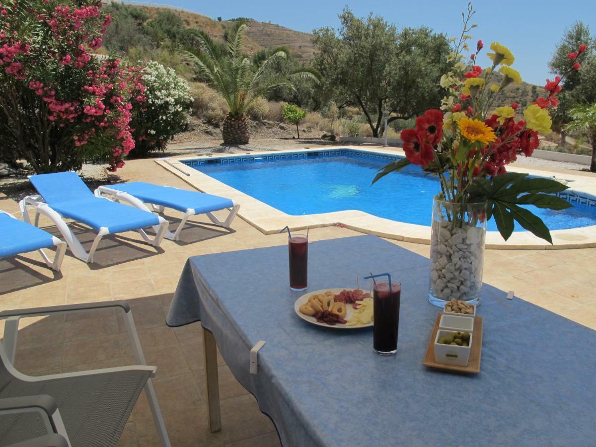 Villa Camakini With Heated Pool And Sea View Arenas  Eksteriør billede